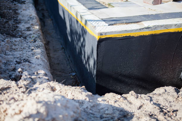 Professional Waterproofing technician working in Lyons, OR